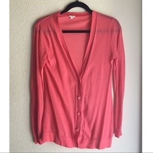 J. Crew | Pink Cardigan